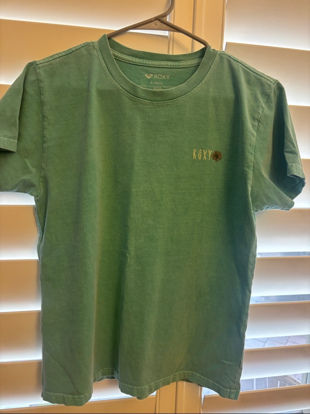 Roxy Boyfriend Tee XS 100% cotton short sleeve
Blue/Green
